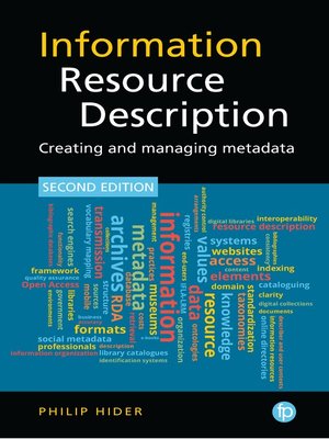 cover image of Information Resource Description
